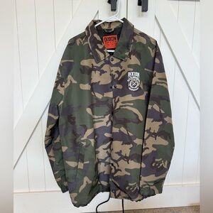 Dixxon Men's Camouflage Jacket- Ground Up Customs